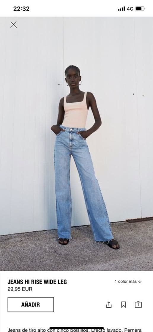 Moda WIDE LEG HI RISE JEANS | ZARA United States