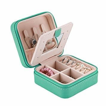 Belleza HerFav Caja Joyero Pequeña de Viaje