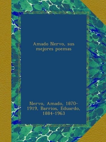 Libro Amado Nervo