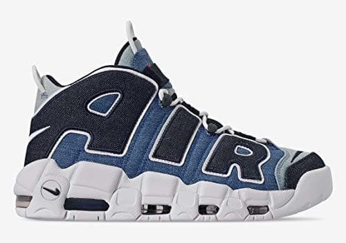 Fashion Nike Air More Uptempo 96 QS Cj6125-100 - Zapatillas para Hombre, Azul