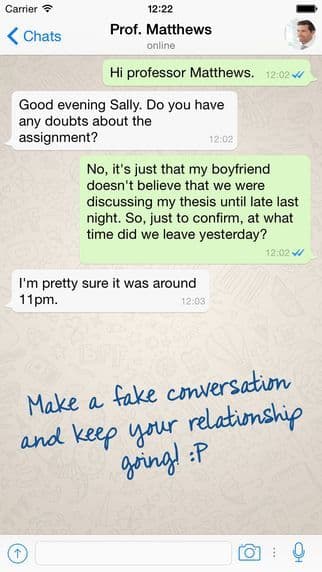 App Fake Chat Conversations.