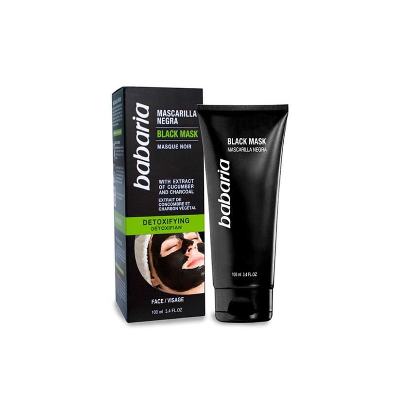 Product Mascarilla negra desintoxicante con extracto de pepino y car