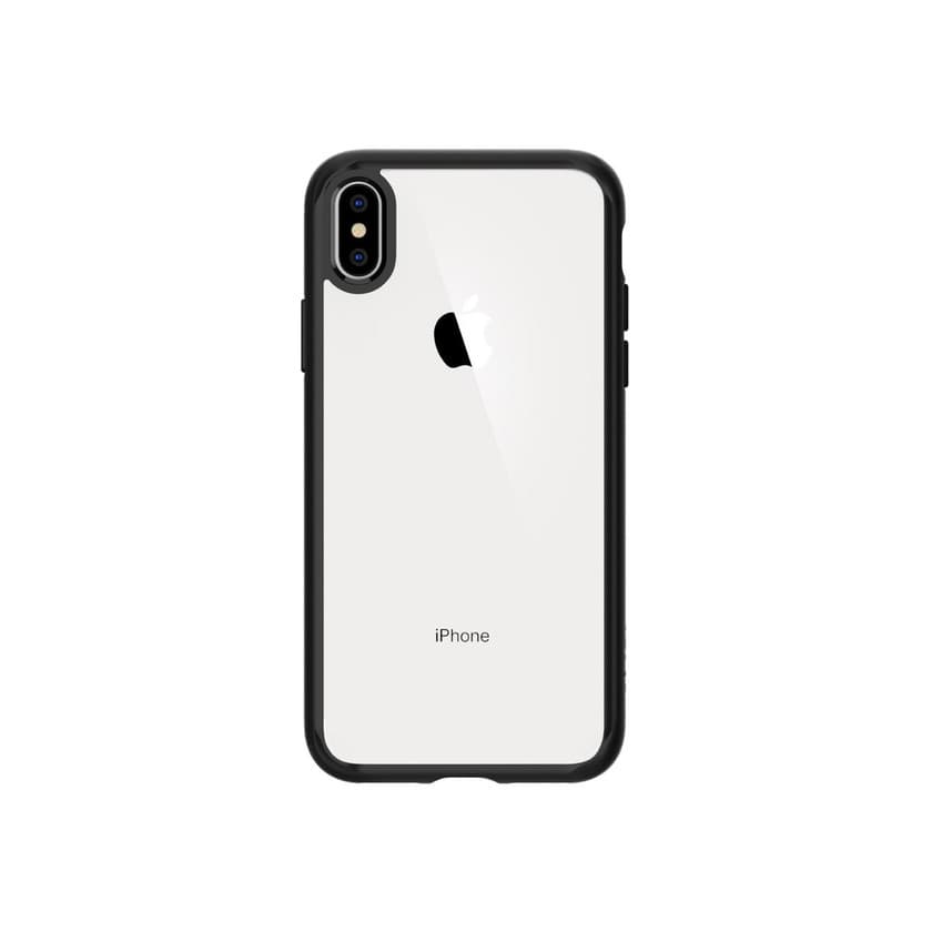 Product Funda transparente iPhone XS con bordes negros