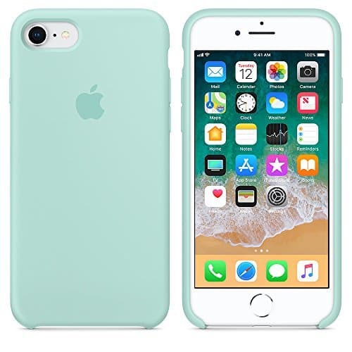 Electronic Funda para iPhone 7/8 Carcasa Silicona Suave Colores del Caramelo con Superfino