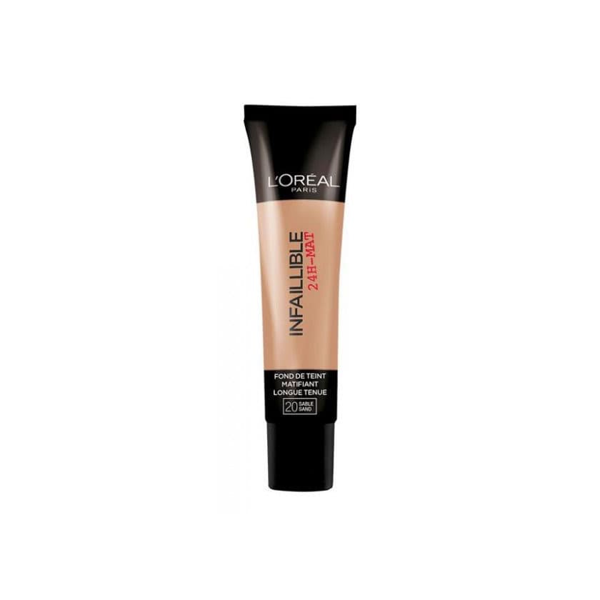 Beauty L'Oréal Paris 24H Mate Base maquillaje matificante larga duración tono de piel