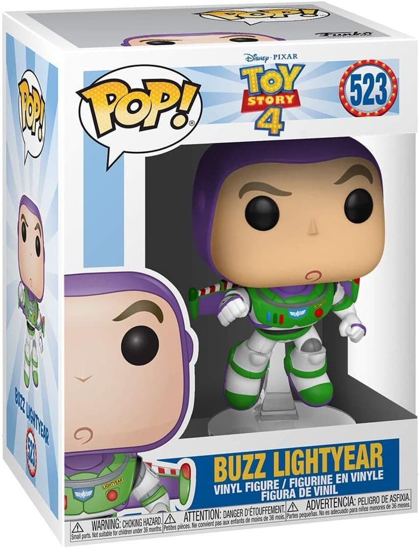 Game Funko- Pop Vinilo: Disney: Toy Story 4: Buzz Lightyear Figura Coleccionable,