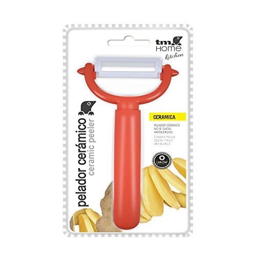 Lugar TM Electron HOKN021R Pelador de Frutas y Verduras con Cuchilla de cerámica