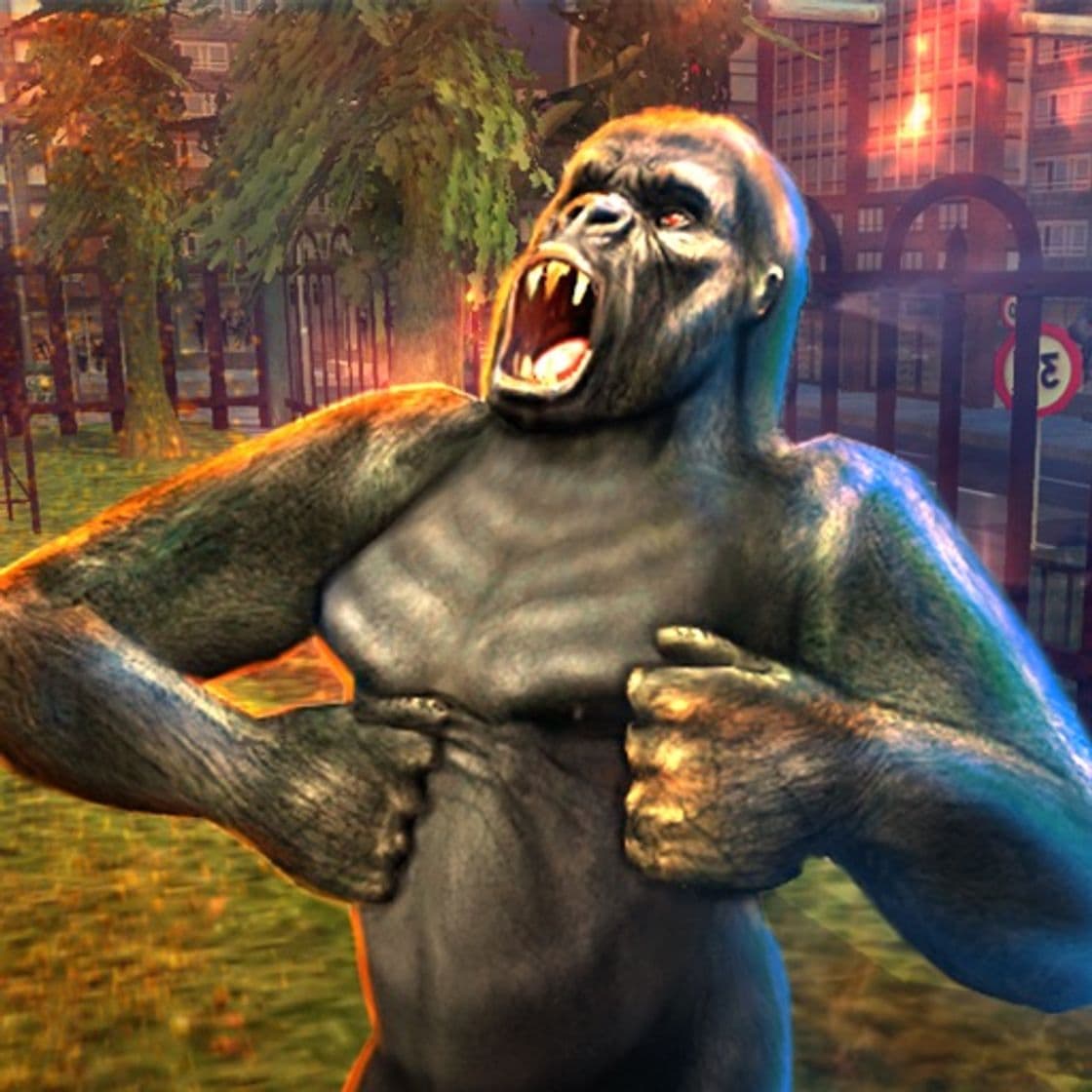 App Gorilla Attack Simulator 2016 - Compete and Conquer as African King Kong