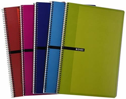 Product Enri 100430066 - Pack de 5 cuadernos espiral