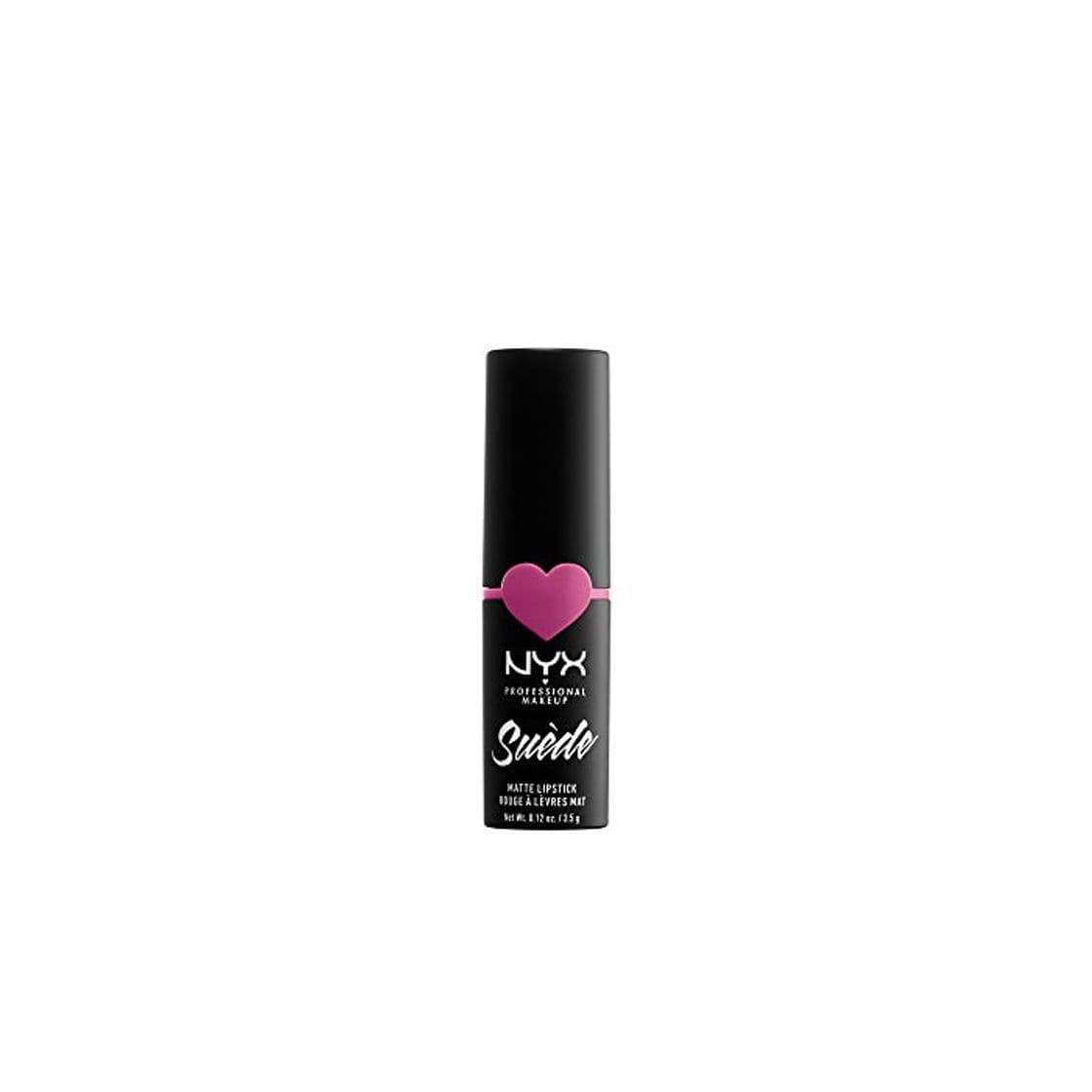 Product Nyx Professional Makeup Barra De Labios Mate De Larga Duración Y Cobertura Total Suede Matte Lipstick Tono  13  Electroshock Color Rosa