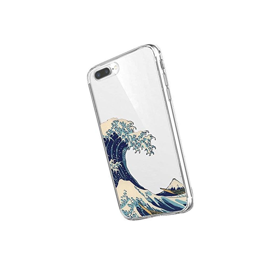 Product Inonler Olas de Arte Ukiyo-e japonés de Suave Transparente Funda(Funda iPhone 6S,