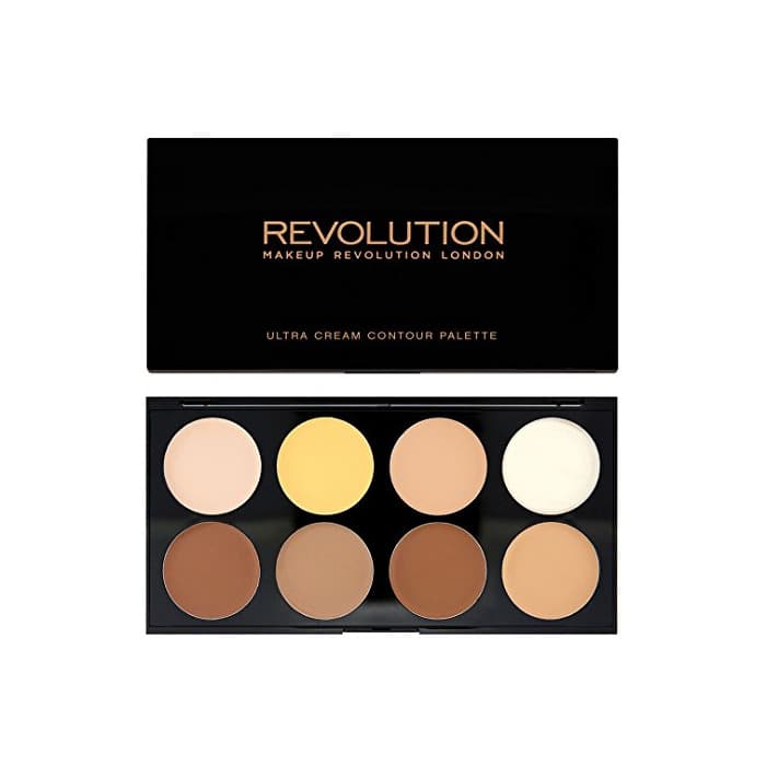 Belleza Makeup Revolution Ultra Cream Contour Palette Paleta do konturowania twarzy 13g