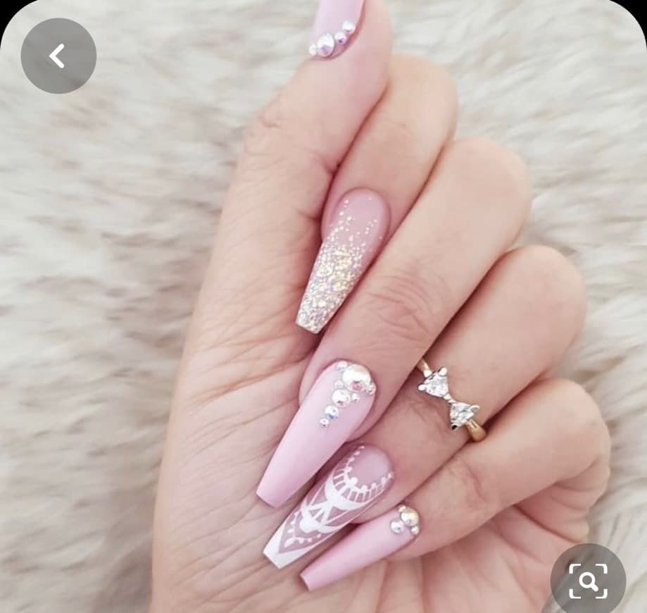 Moda Uñas rosa clarito 