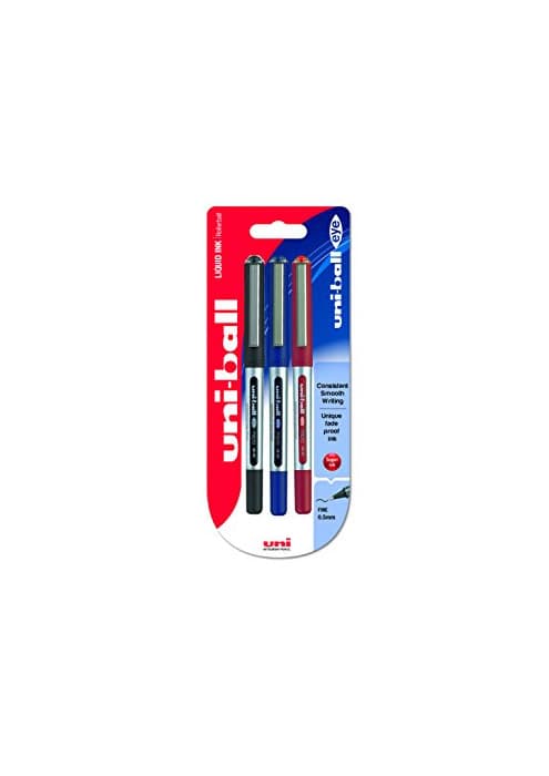 Product Uni-Ball UB-150 Eye Micro - Pack de 3 bolígrafos