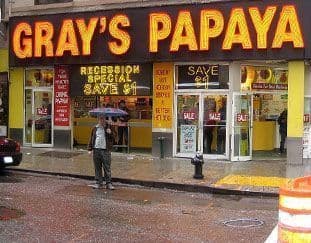 Restaurants Gray's Papaya