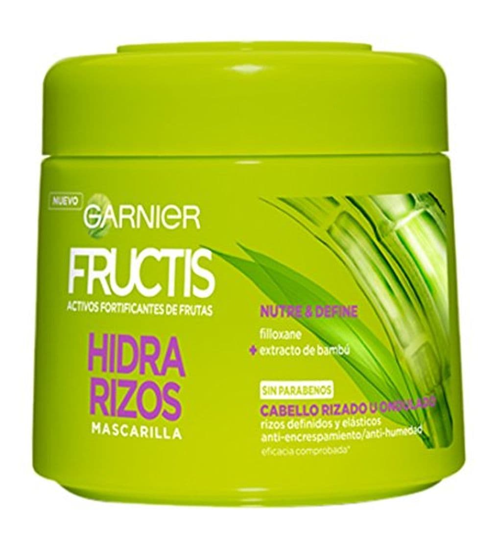 Belleza GARNIER Fructis Hidra Rizos Mascarilla Capilar Pelo Rizado u Ondulado