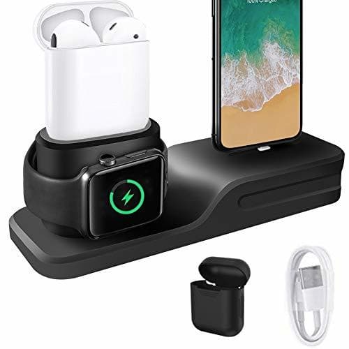 Producto Cargador 3 en 1 para iPhone AirPods Apple Watch Estación de Carga