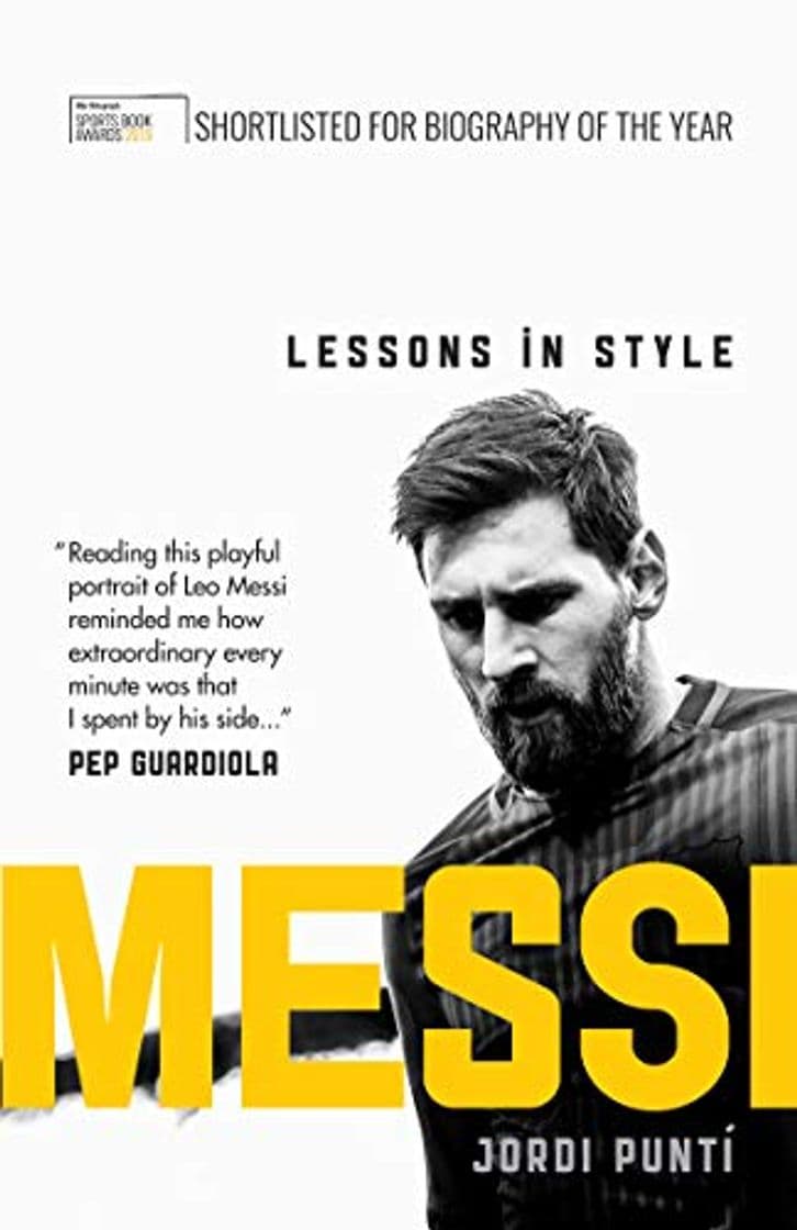 Libro Puntí, J: Messi: Lessons in Style