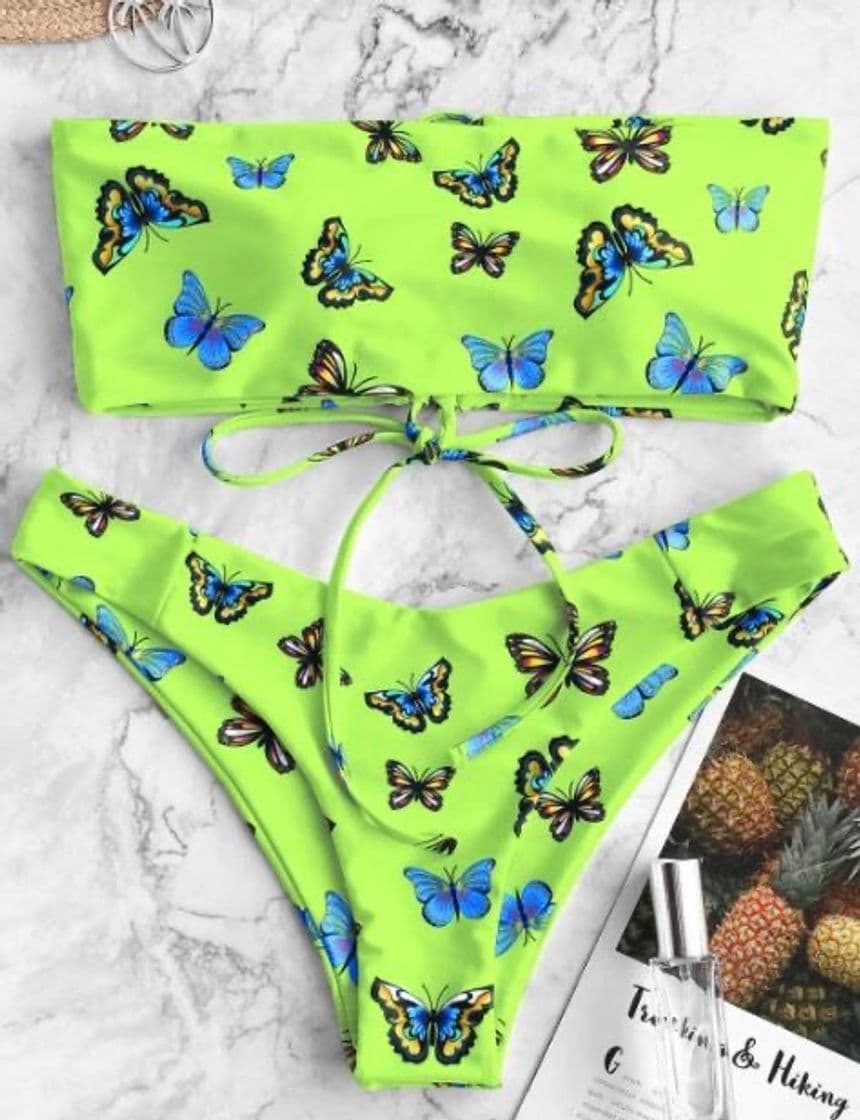 Moda Bikini Rechulon de mariposas