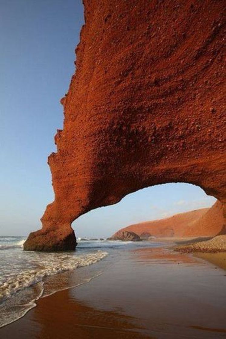 Lugar Playa de Legzira - Marruecos

