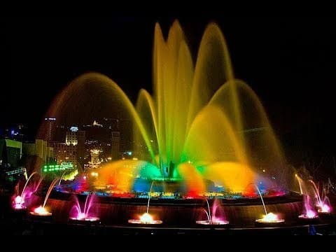 Lugar Fuente Mágica de Montjuïc