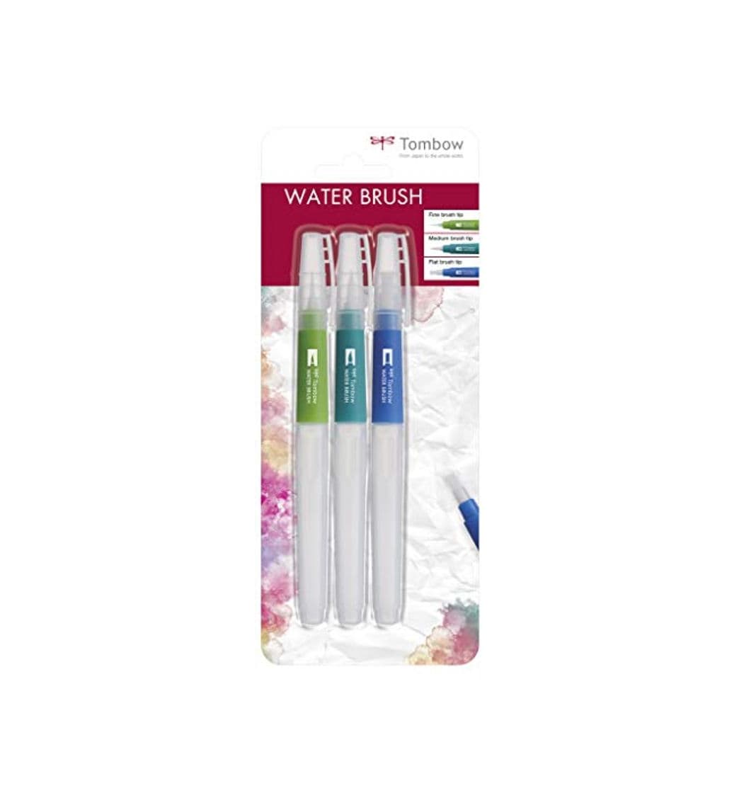 Product Tombow Wb-3P - Juego de pinceles con depósito de agua