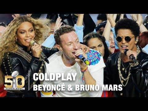 Fashion Coldplay's Super Bowl 50 H S ft. Beyoncé & Bruno Mars