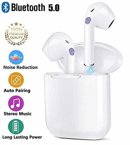 Producto Auriculares Bluetooth 5.0 Auriculares Bluetooth Inalámbrico Stereo 3D in Ear con HD