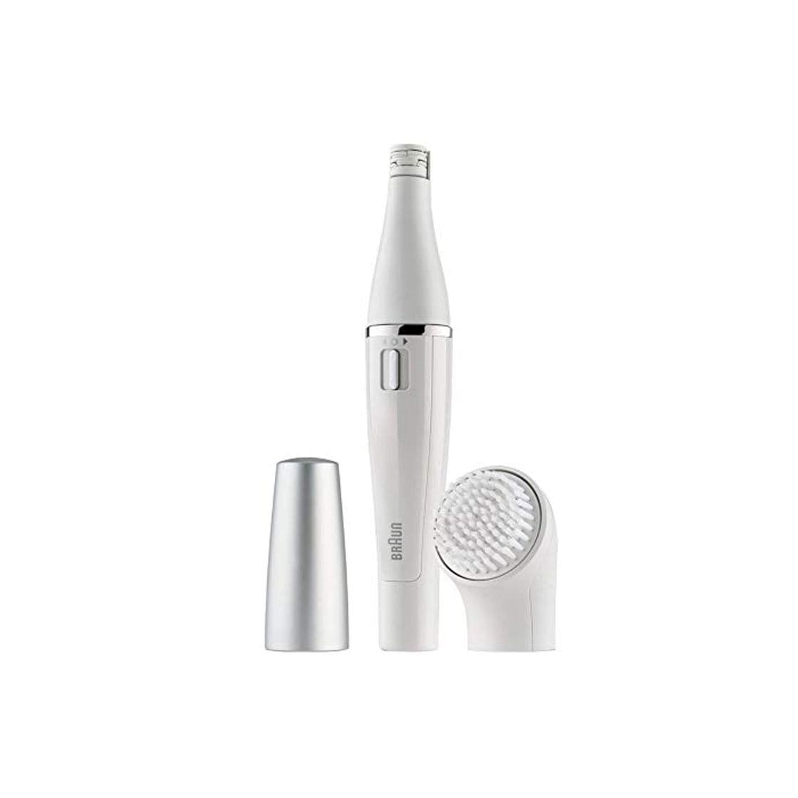 Belleza Braun Face 810 - Depiladora facial con cepillo limpiador facial