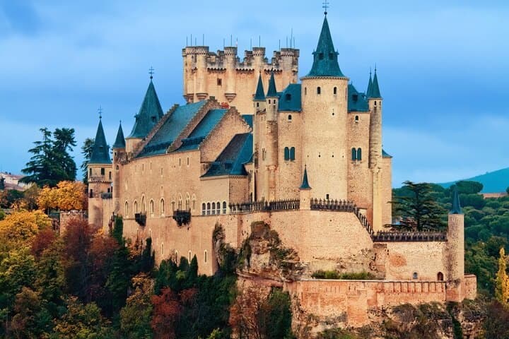 Lugar Alcázar de Segovia