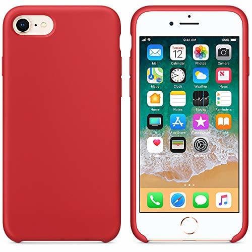 Electronic Funda para iPhone 7/8 Carcasa Silicona Suave Colores del Caramelo con Superfino