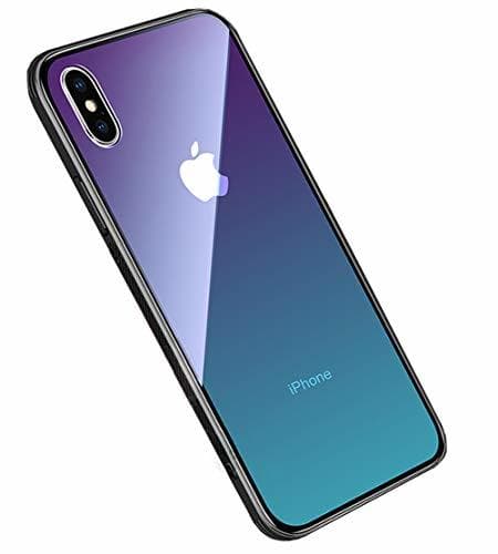 Electronic LAYJOY Funda iPhone X, Funda iPhone XS, Ligera Carcasa Silicona Suave Negro