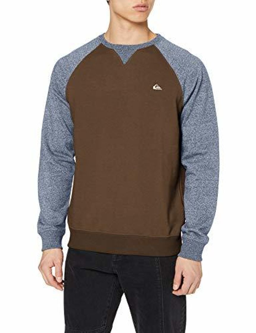 Lugar Quiksilver Everyday Sudadera, Hombre, Marrón