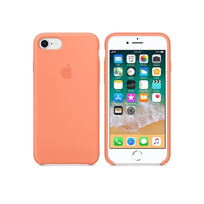 Electronic Funda para iPhone 7/8 Carcasa Silicona Suave Colores del Caramelo con Superfino