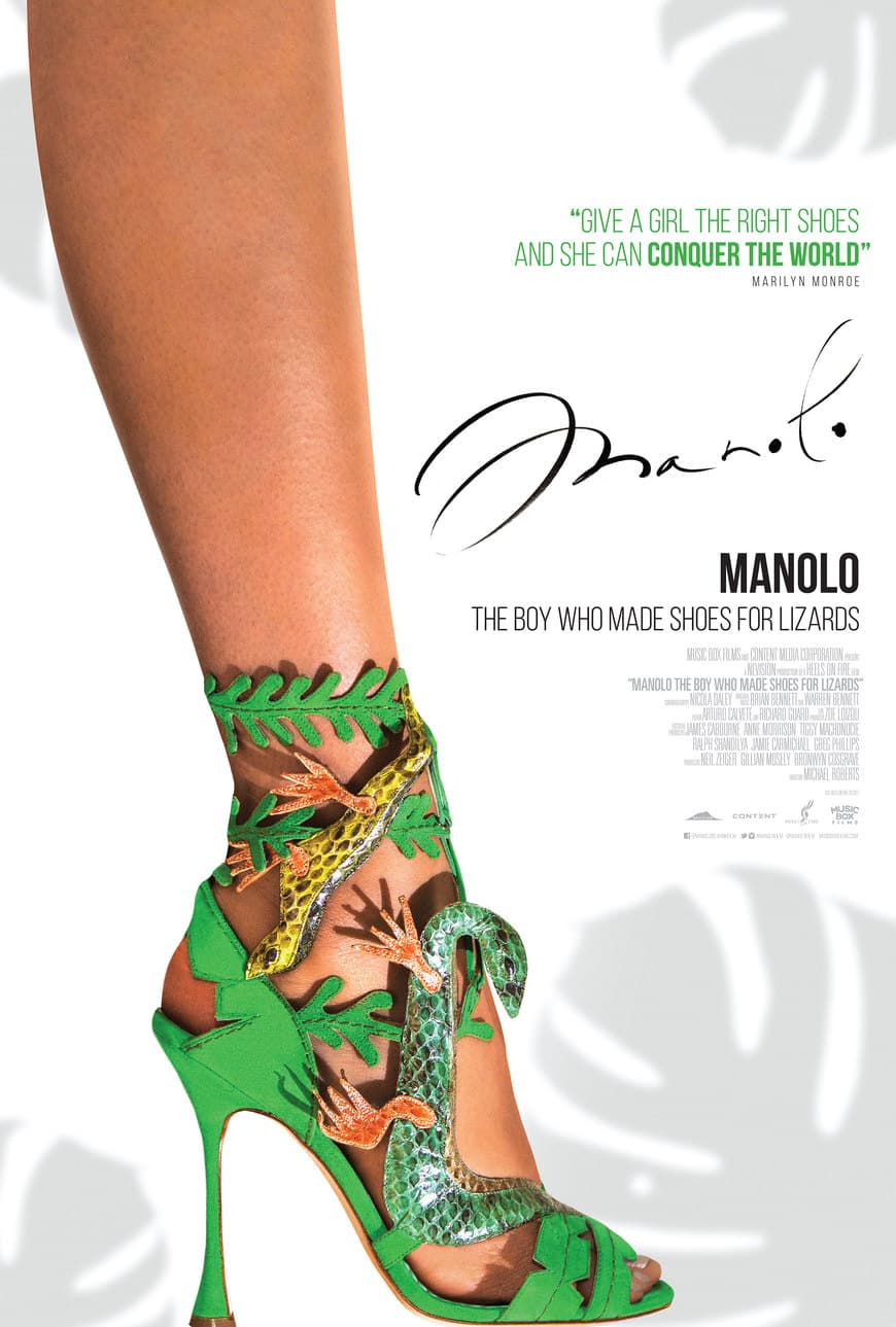 Fashion MANOLO: THE BOY WHO MADE SHOES FOR LIZARDS - Official ...