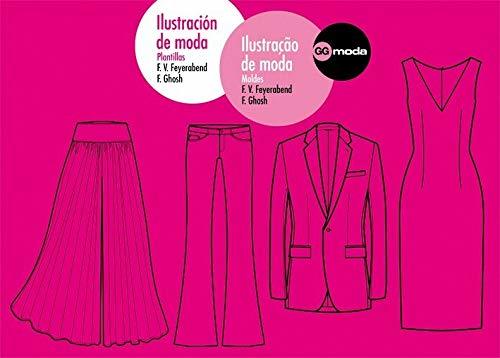 Book Ilustración de moda. Ilustraçao de moda: Plantillas. Moldes