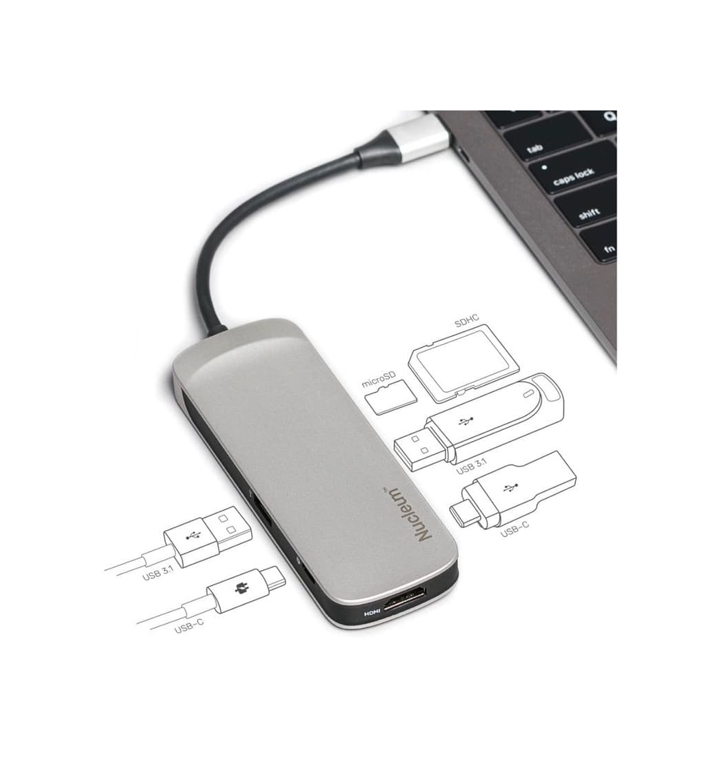 Product Kingston Nucleum Adaptador Concentrador USB