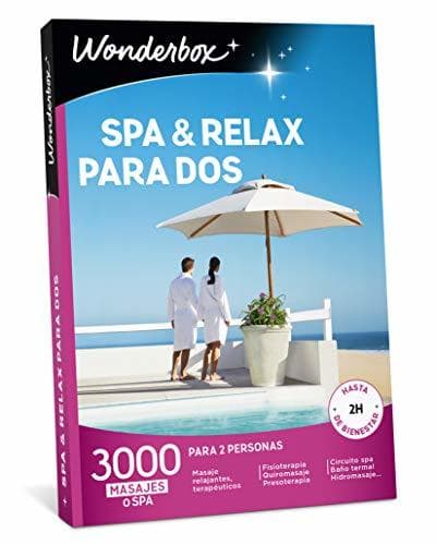 Producto WONDERBOX Caja SPA & Relax para Dos- 3.000 experiencias de para Dos