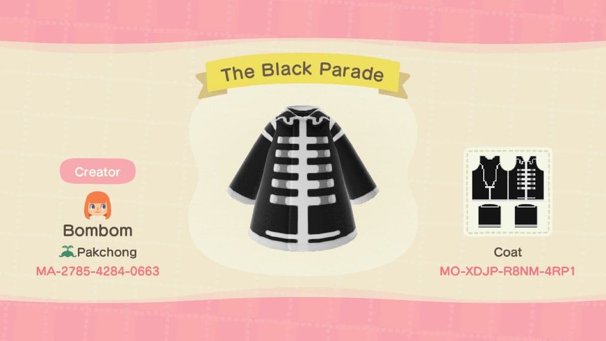 Moda The Black Parade Jacker - @linghokkalom