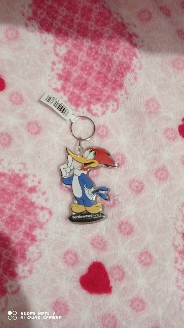 Product Llavero dorado de Woody Woodpecker