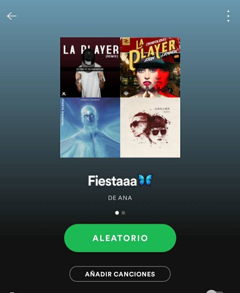 Moda Playlist "Fiesta🦋"