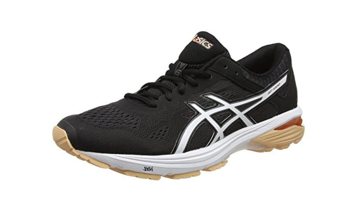 Fashion Asics GT-1000 6, Zapatillas de Entrenamiento para Mujer, Negro