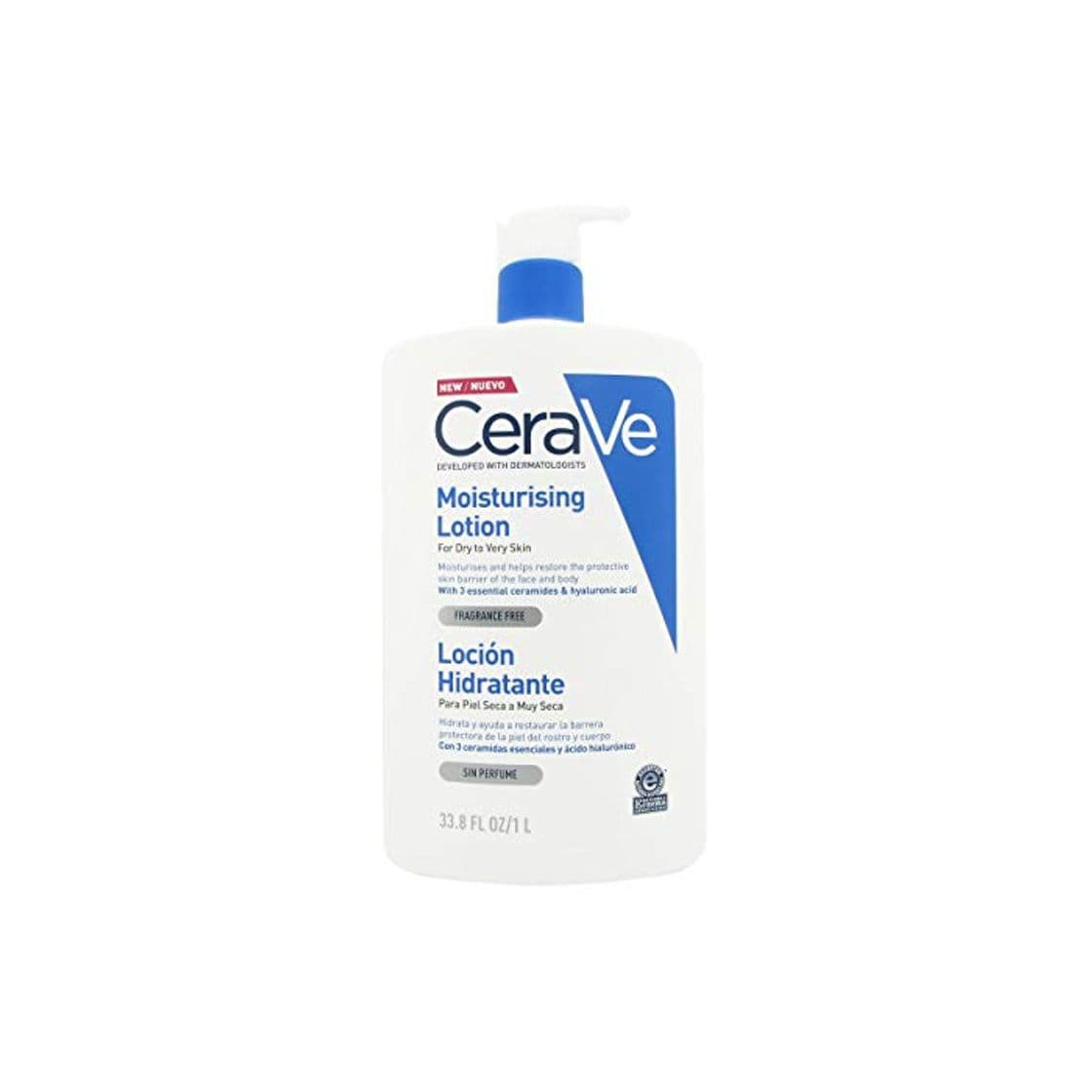 Product Cerave Loción Hidratante Piel Seca Y Muy Seca 1l