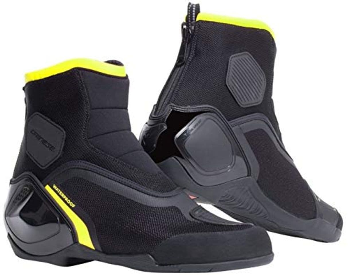 Producto Bota DINÁMICA DAINESE Ankle Zapatos Zapatos Negro Amarillo Fluo TAMAÑO 41