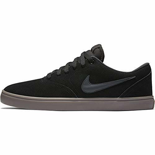 Fashion Nike SB Check Solar, Zapatillas de Deporte para Hombre, Negro