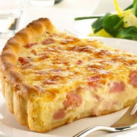 Fashion Quiche de bacon, york y queso