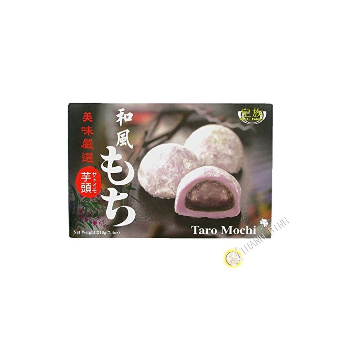 Product Mochi Dulce Japonés Sabor Taro - Royal Family 6 Piezas