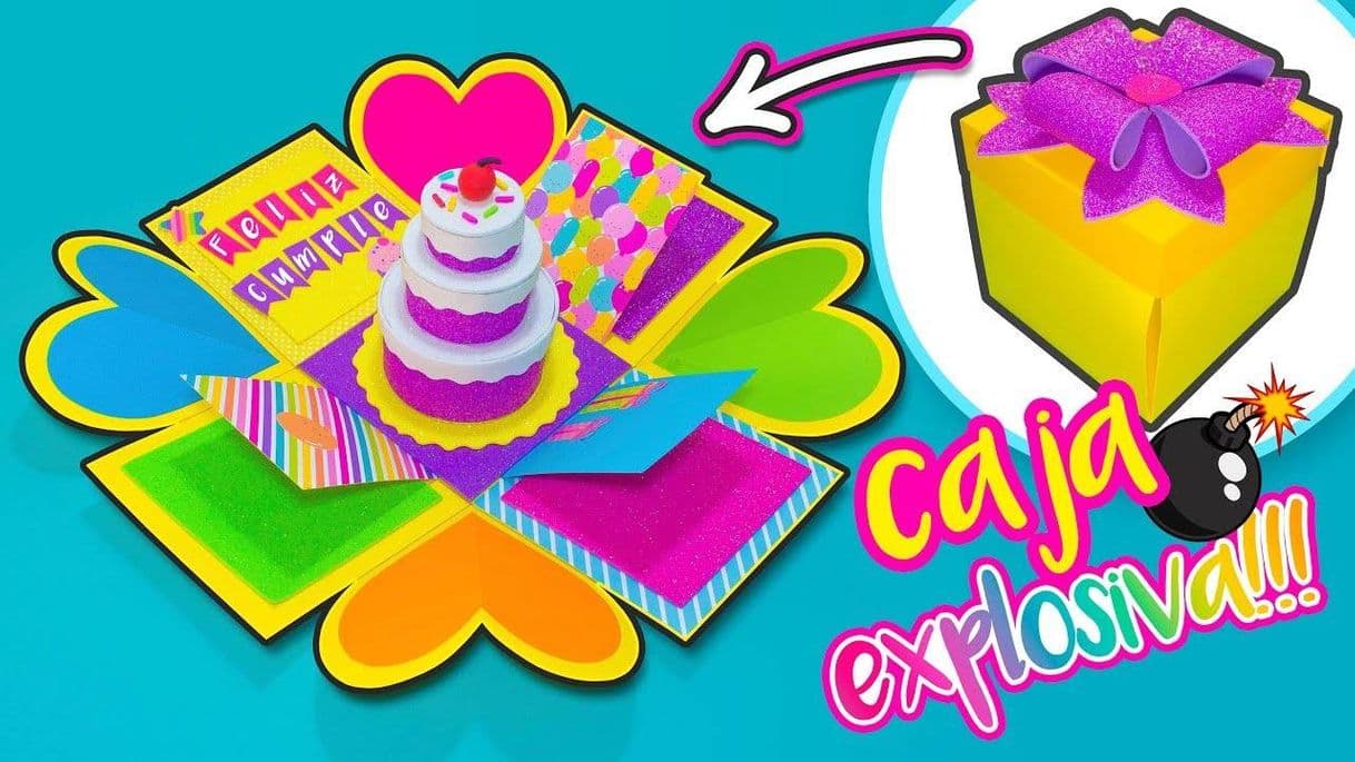 Fashion ♥️CAJA explosiva de CUMPLEAÑOS♥️