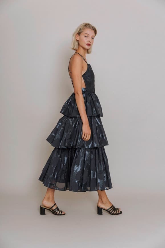 Producto Vestido organza Navy de edición limitada por 335€ de ANHET