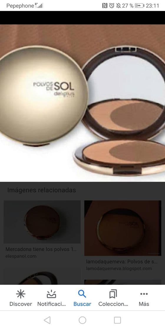 Product Polvos bronceadores 